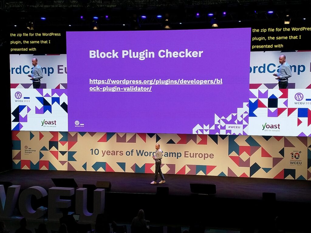 WCEU Vorträge